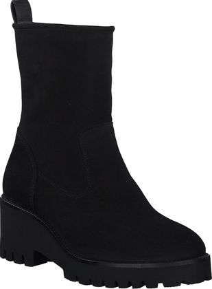 Paul Green Damen-Boots aus Leder 102002989241 (Schwarz)