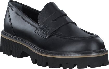 Pertini Damen-Slipper aus Leder 100001990528 (Schwarz)