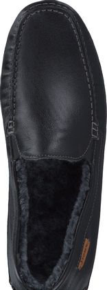 Sioux FARMILO Gefütterte Herren-Hausschuhe 451001938087 (Schwarz)