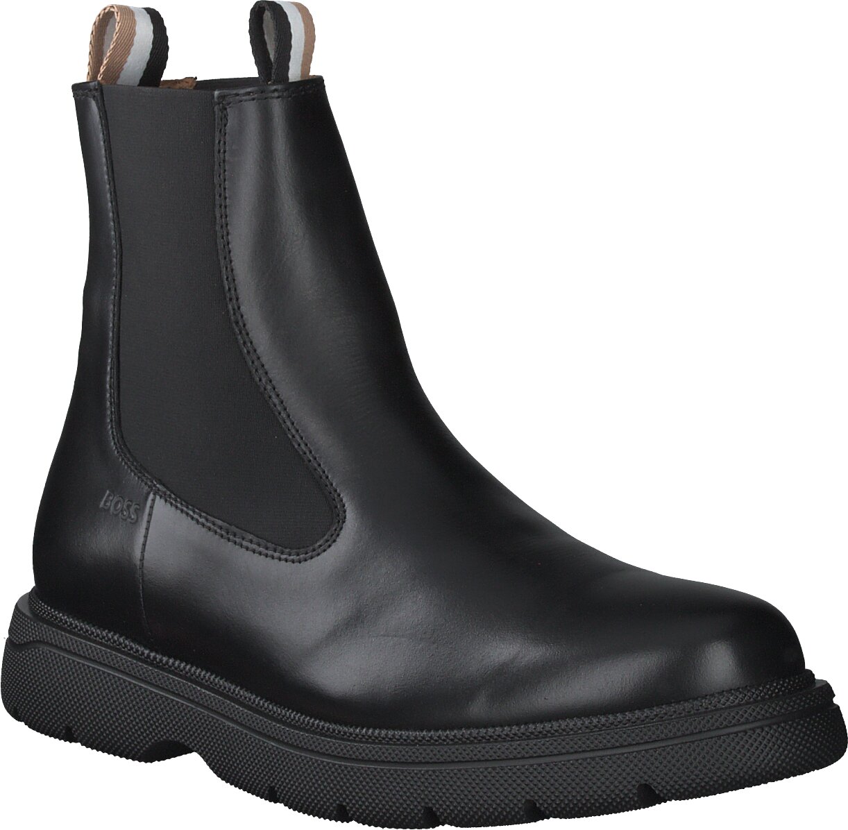 Hugo boss clearance black chelsea boots