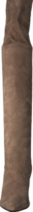 Konstantin Starke Damen-Overknees aus Leder 196222988145 (Braun)