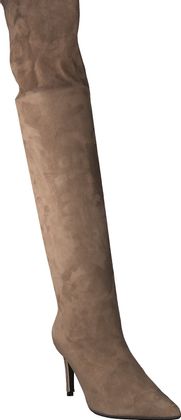 Konstantin Starke Damen-Overknees aus Leder 196222988145 (Braun)