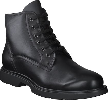Galizio Torresi Gefütterte Herren-Schnürboots 291001001077 (Schwarz)