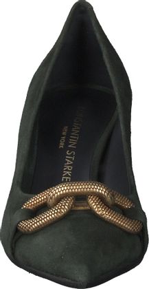 Konstantin Starke Damen-Pumps aus Leder 121602956879 (Grün) online  