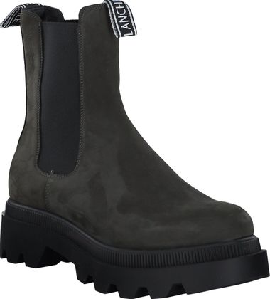 Voile Blanche Chelsea Boots für Herren aus Leder 213402956338 (Grau)