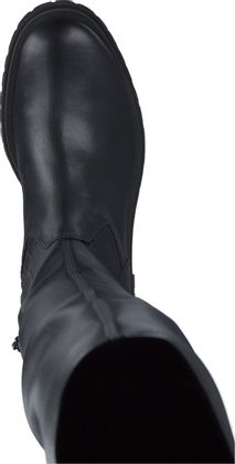 Paul Barritt Damen-Overknees aus Leder 196001991156 (Schwarz)