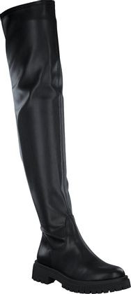 Paul Barritt Damen-Overknees aus Leder 196001991156 (Schwarz)