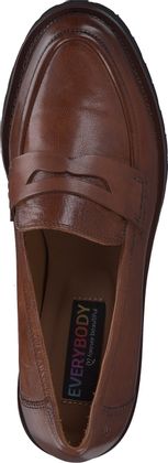 Everybody Damen-Slipper aus Leder 110201986677 (Braun)