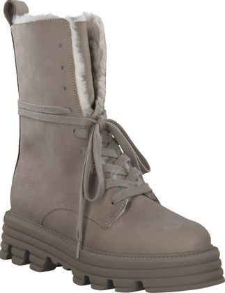 Kennel & Schmenger Damen-Schnürboots aus Leder 192302984048 (Beige)
