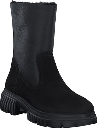 Paul Green Damen-Winterboots aus Leder 192002989113 (Schwarz)