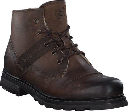 Bugatti Gefütterte Herren-Schnürboots 292221937563 (Braun)