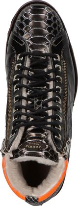 Harris Gefütterte Herren-Schnürboots 291005001909 (Schwarz)