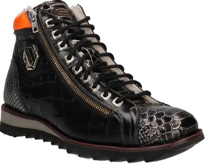 Harris Gefütterte Herren-Schnürboots 291005001909 (Schwarz)