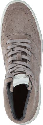 Blackstone Herren-Schnürboots aus Leder 212222991570 (Grau)