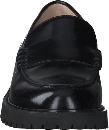 Unützer Venice Damen-Slipper aus Leder 100001988595 (Schwarz)