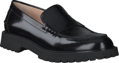 Unützer Venice Damen-Slipper aus Leder 100001988595 (Schwarz)