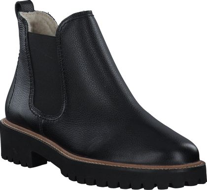 Paul Green Gefütterte Chlesea Boots für Damen 192001989472 (Schwarz)