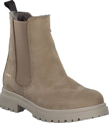 Bruce Brown Gefütterte Chelsea Boots für Kinder 396302001648 (Beige)