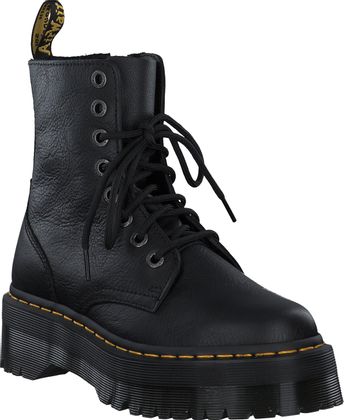 Dr. Martens Damen-Schnürboots mit Plateau 102001982830 (Schwarz)