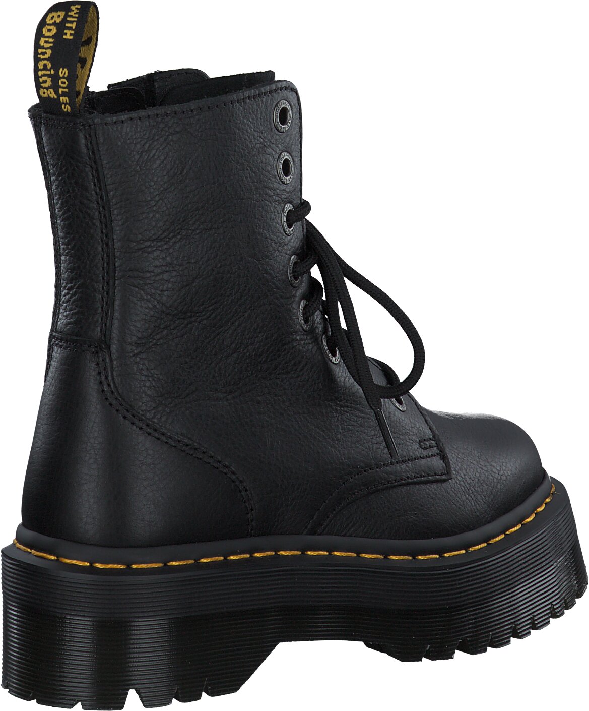 Dr. Martens Damen-Schnürboots mit Plateau 102001982830 (Schwarz  