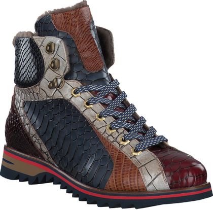 Phillip Hardy Gefütterte Herren-Schnürboots 291585957410 (Rot/Bunt)