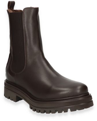 Shirley Mae Gefütterte Chelsea Boots für Damen 192201993475 (Braun)