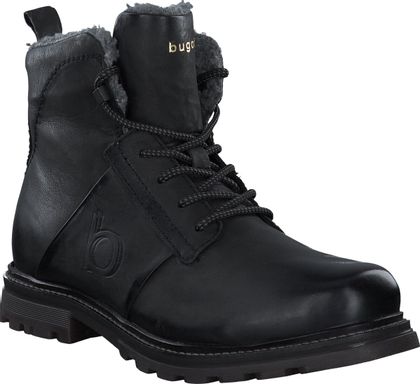 Bugatti Gefütterte Herren-Schnürboots 291001937575 (Schwarz)