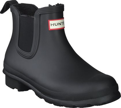 Hunter Gefütterte Damen-Gummistiefel 513009982647 (Schwarz)