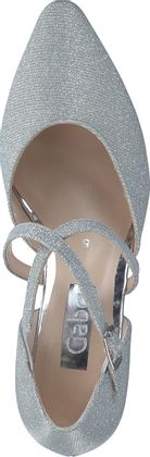 Gabor Riemchen-Pumps für Damen 121917995009 (Silber)