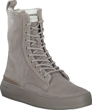 Blackstone Gefütterte Damen-Schnürboots 192302991673 (Beige)