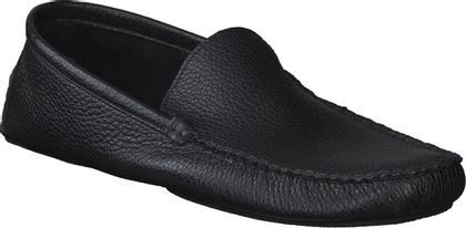 Konstantin Starke Herren-Hausschuhe aus Leder 441001992288 (Schwarz)