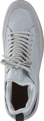 Blackstone Herren-Knöchelsneaker aus Leder 244442991533 (Grau)