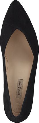 Paul Green Klassische Damen-Pumps aus Leder 121002021301 (Schwarz)