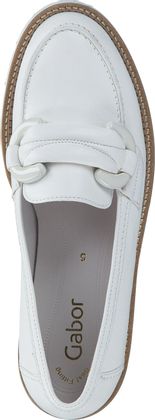 Gabor Damen-Slipper aus Leder 100301994972 (Weiß)