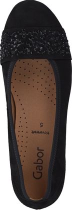 Gabor Ballerinas für Damen 100002021659 (Schwarz)