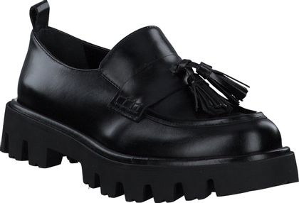 Konstantin Starke Damen-Slipper aus Leder 100001992318 (Schwarz)