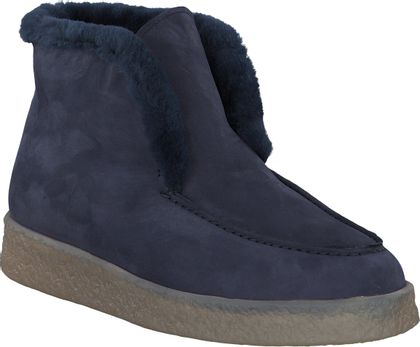 Konstantin Starke Damen-Winterboots aus Leder 192102992197 (Blau)