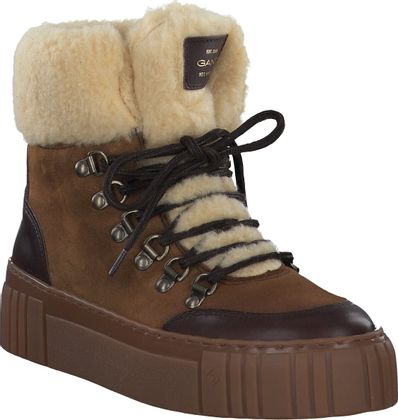 Gant Gefütterte Damen-Schnürboots 192202990231 (Braun)