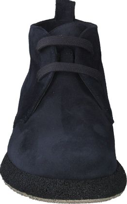 Trumans Damen-Schnürboots aus Leder 102102024685 (Blau)