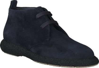 Trumans Damen-Schnürboots aus Leder 102102024685 (Blau)