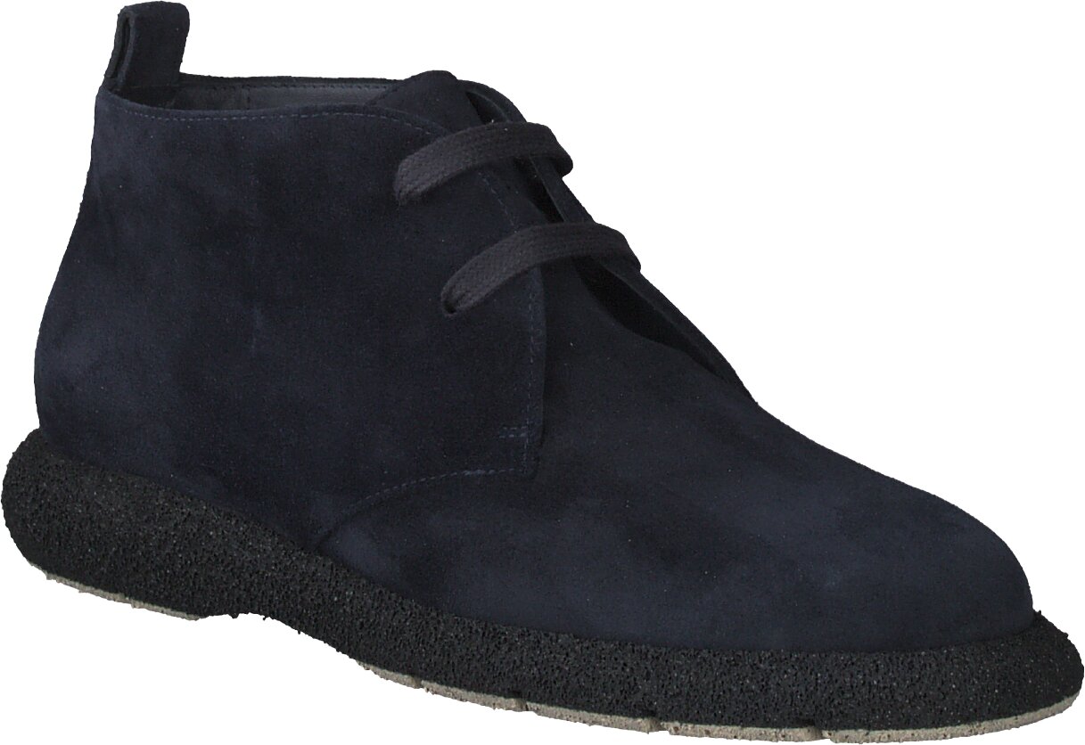Trumans Damen-Schnürboots aus Leder 102102024685 (Blau) Bild 01