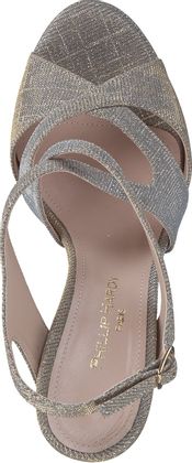 Phillip Hardy Absatz-Sandalen für Damen 186907032566 (Gold)
