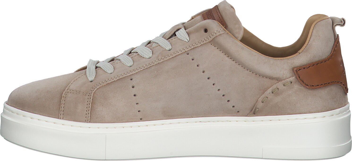 La Martina Herren-Schnürschuhe aus Leder 244302997477 (Beige 
