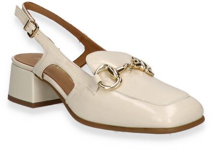 Pedro Miralles Damen-Slingpumps aus Leder 131303022244 (Beige)
