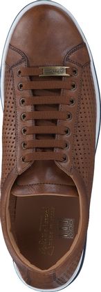 Galizio Torresi Herren-Sneaker aus Leder 240221002859 (Braun)