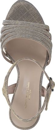 Konstantin Starke Absatz-Sandalen für Damen 183907023541 (Gold)