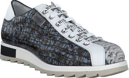 Harris Herren-Schnürschuhe aus Leder 244085033479 (Schwarz/Bunt)