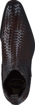 Harris Chelsea Boots für Herren aus Leder 213200033546 (Dunkelbraun)