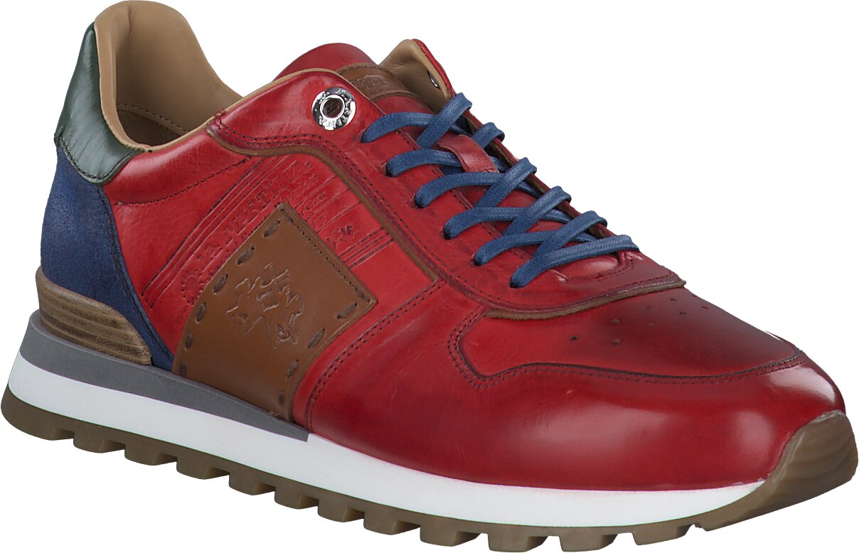 La Martina Herren-Sneaker aus Leder 244501997419 (Rot) online  