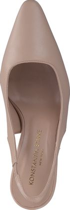 Konstantin Starke Damen-Slingpumps aus Leder 132301022731 (Beige)